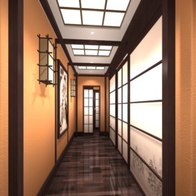 длинный узкий коридор в квартире идеи интерьера