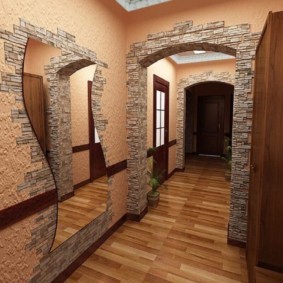 длинный узкий коридор в квартире фото