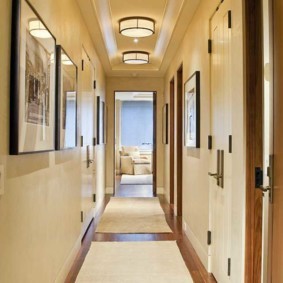 узкий коридор в квартире идеи дизайн