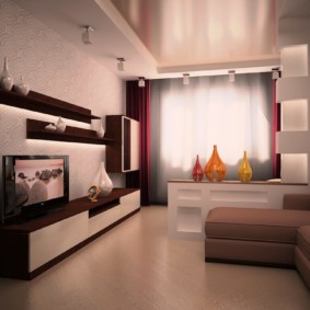 Дизайн гостиной в современном стиле