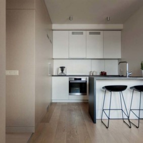 Кухонный гарнитур в стиле минимализма