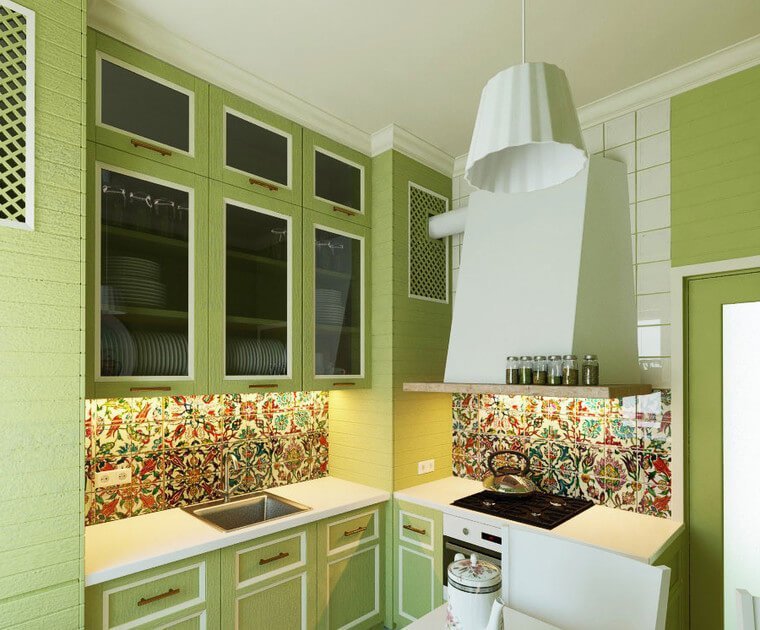 Дизайн Кухонь Без Окна Фото