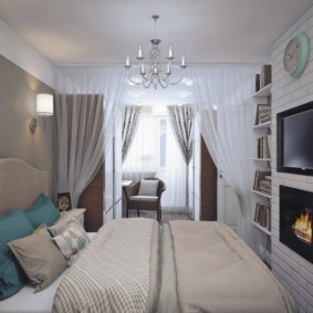 Дизайн спальни 12 кв.м: 30 реальных фото в интерьере