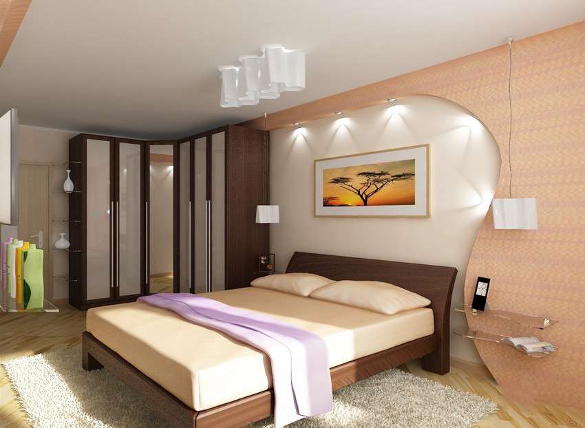 Дизайн спальни 14 квадратных метров