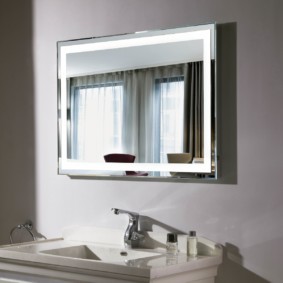 зеркало для ванной дизайн