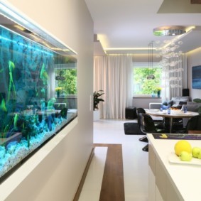 аквариум в квартире идеи интерьера