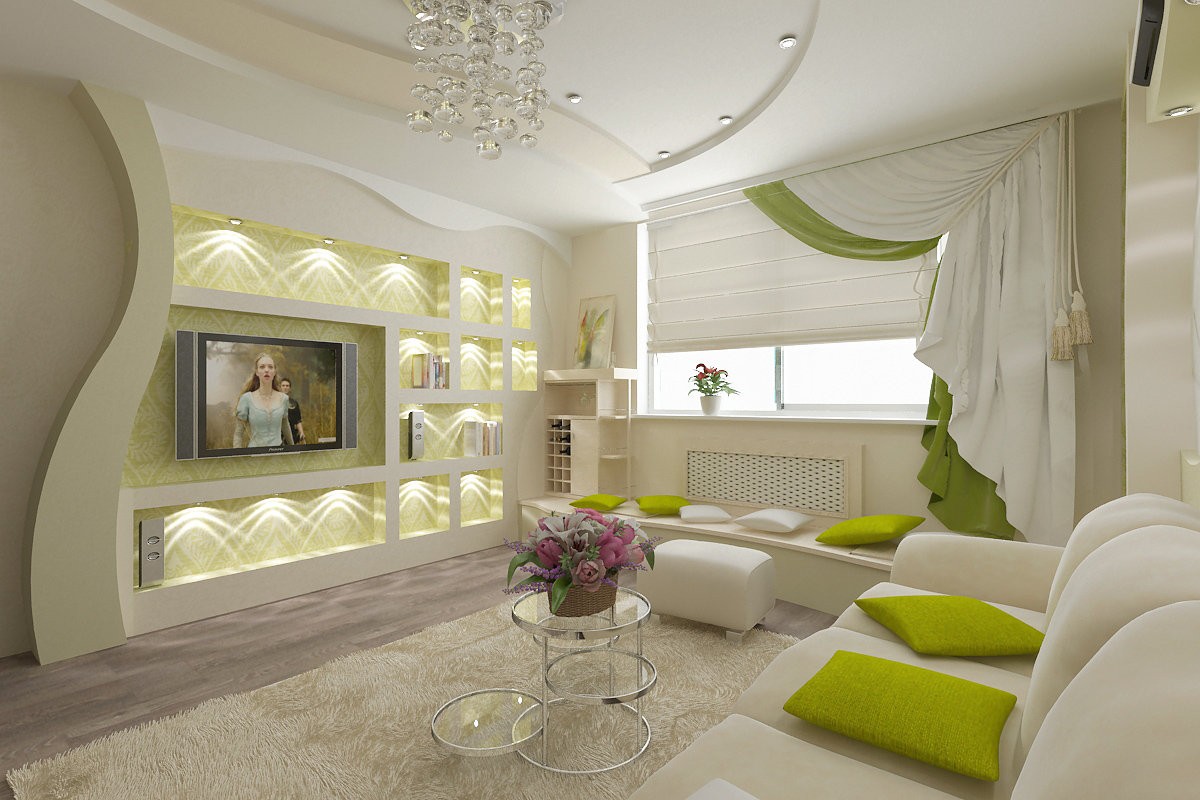 Красивый дизайн гостиной комнаты фото в современном стиле