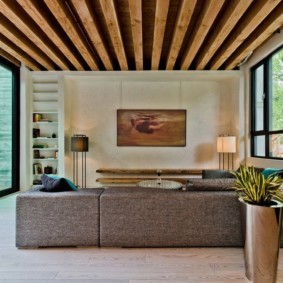 потолок в гостиной идеи дизайн