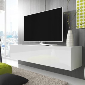 стенка под телевизор в гостиную виды дизайна