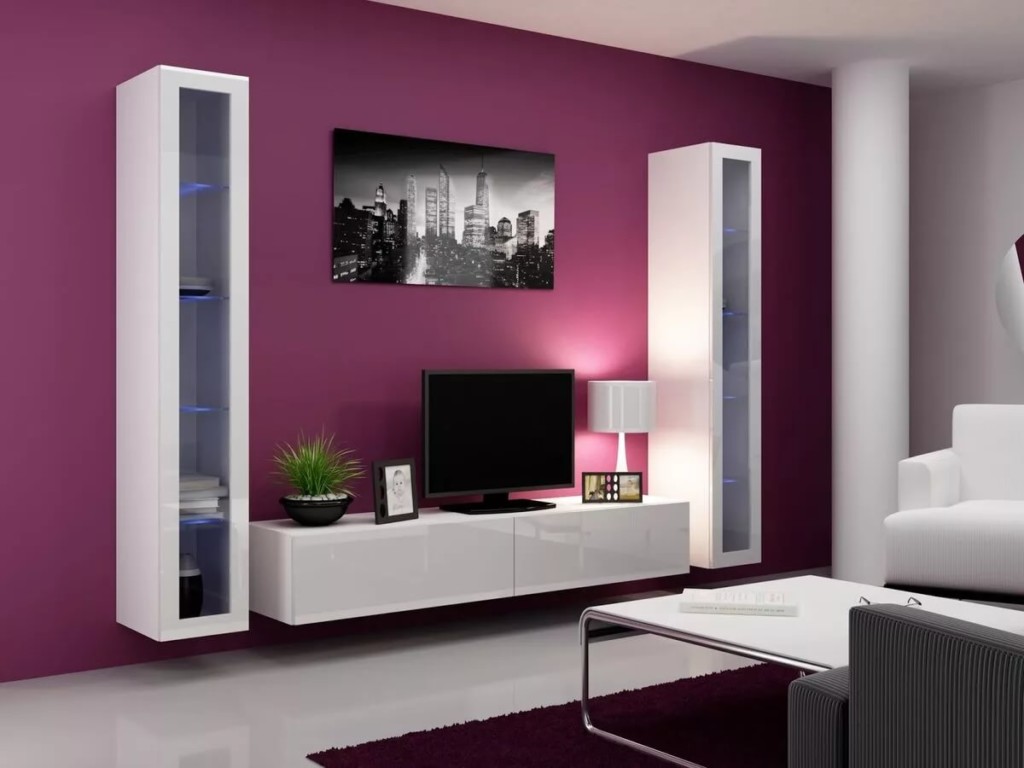 Мебельная стенка с телевизором