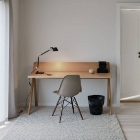 Домашний кабинет в стиле минимализма