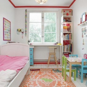 Уютная комната для девочки дошкольного возраста