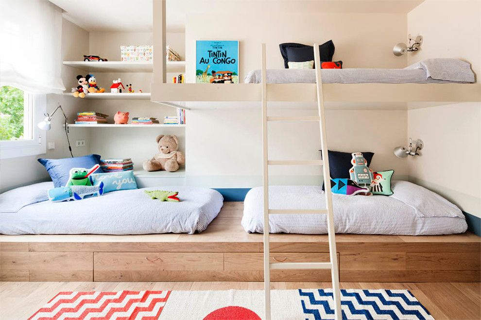 Дизайн детской комнаты с подиумом: как грамотно организовать пространство