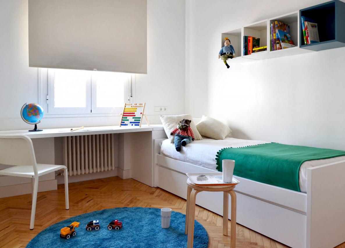 Дизайн детской для двоих — мальчика и девочки: планировка комнаты