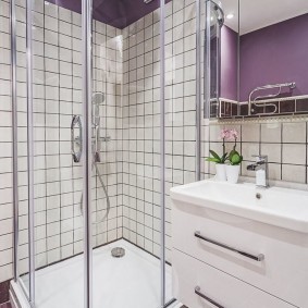 ванная комната в хрущёвке декор идеи