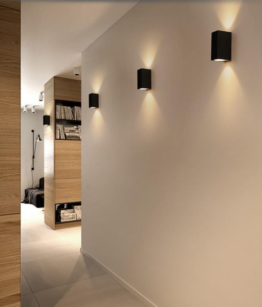 Настенные светильники в коридор в современном стиле