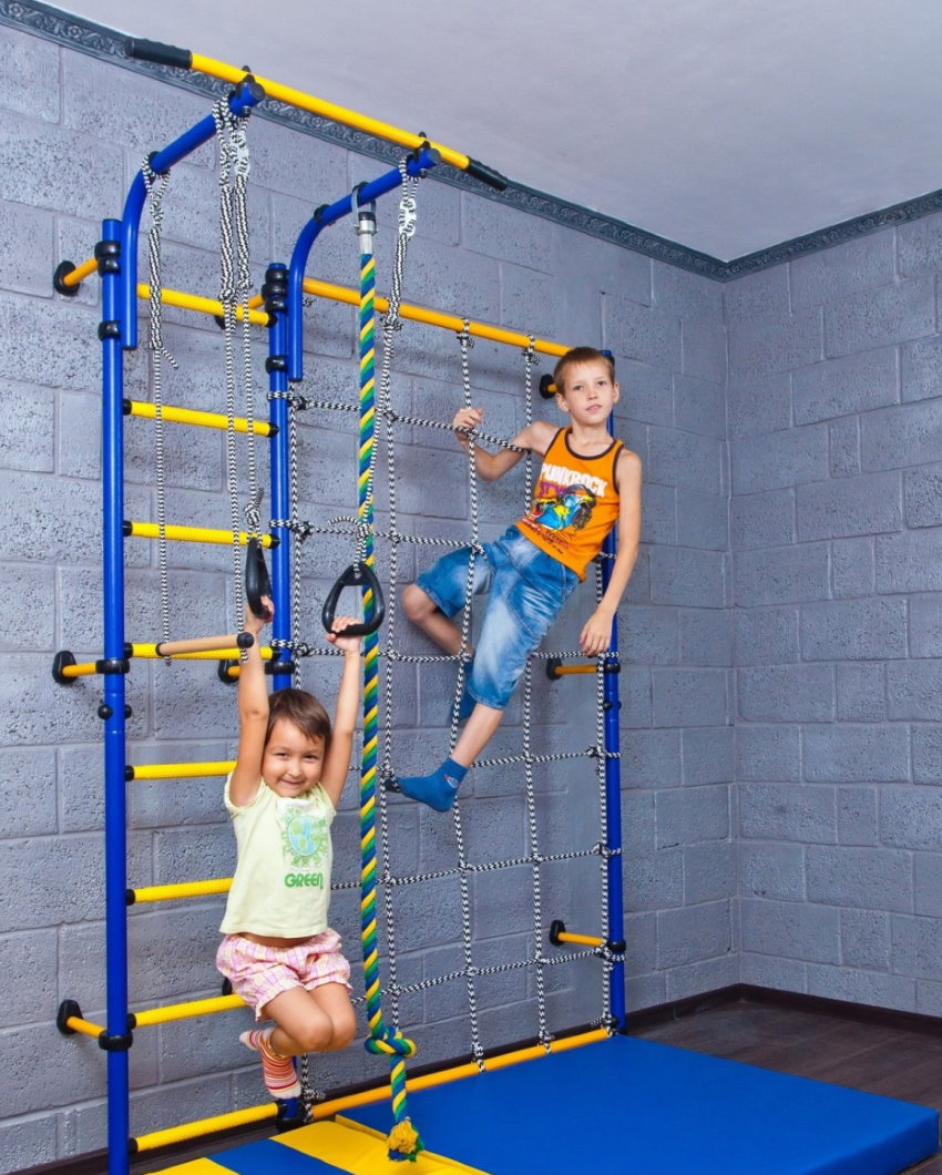Детские стенки спортивные для малышей для дома