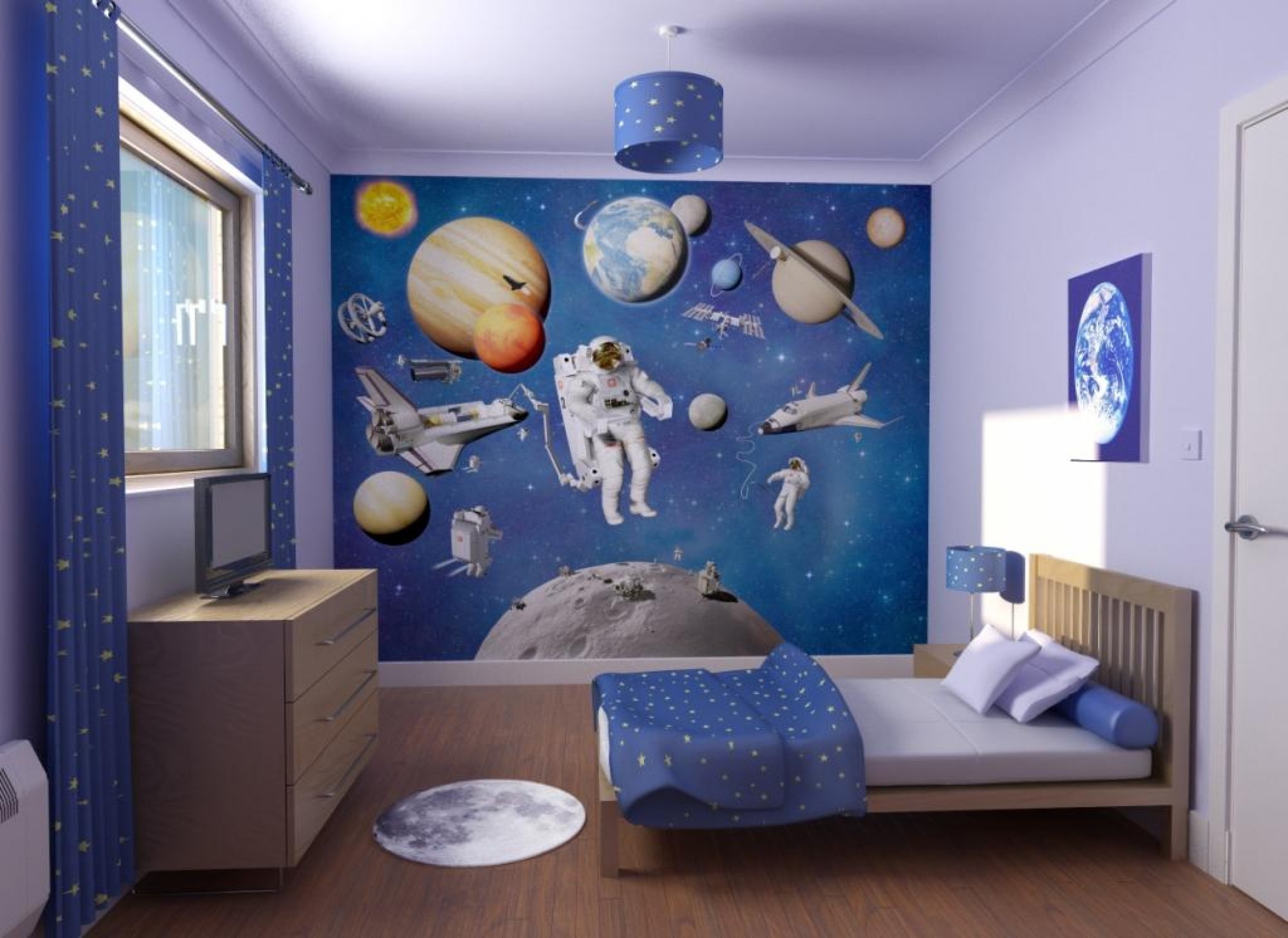 Выбор обоев для детской комнаты: варианты под стиль интерьера помещения