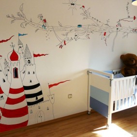 декор детской комнаты фото