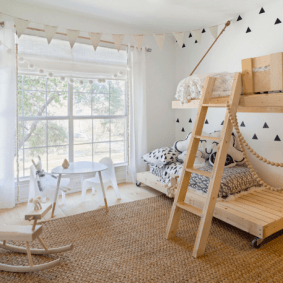 детская комната в скандинавском стиле фото
