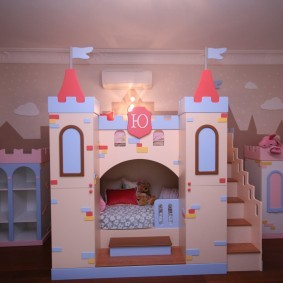 детская кровать домик фото дизайн