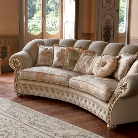 диван в классическом стиле дизайн фото