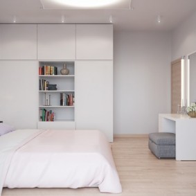 Спальная комната в стиле минимализма