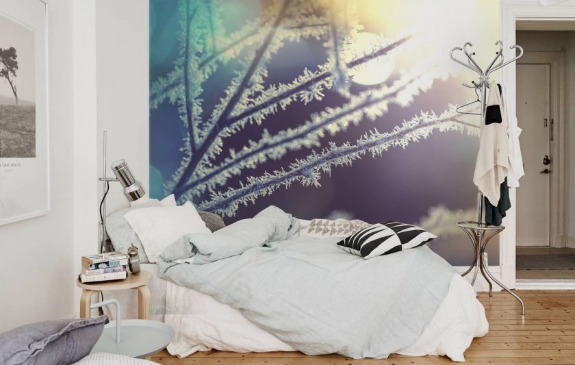 Красивые и современные обои в спальне: 30 фото и дизайн