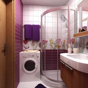 двухкомнатная квартира хрущёвка ванная комната