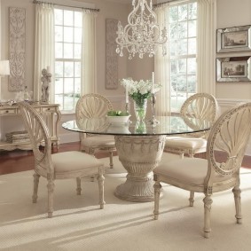 столы и стулья для гостиной фото дизайна