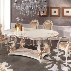 столы и стулья для гостиной фото декор