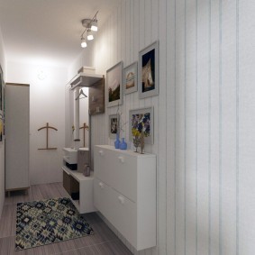 узкий коридор в квартире фото дизайна