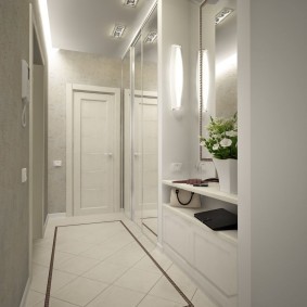 узкий коридор в квартире варианты фото