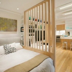 гостиная и спальня в одной комнате идеи вариантов