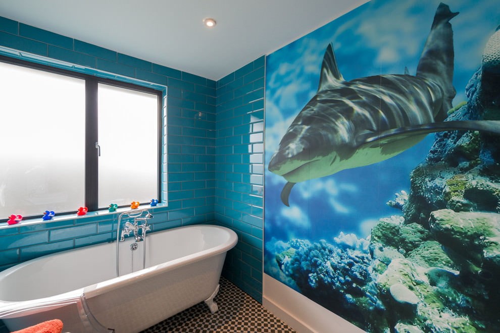 ванная комната в морском стиле