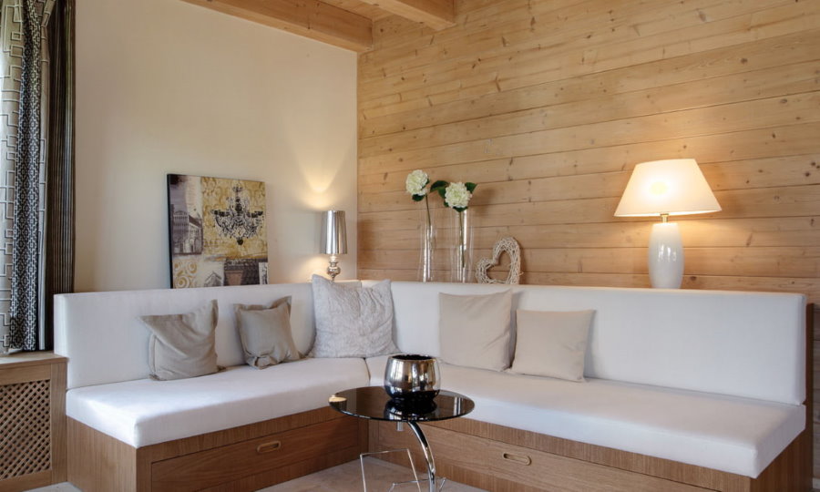 Дизайн комнат в деревянном доме вагонкой
