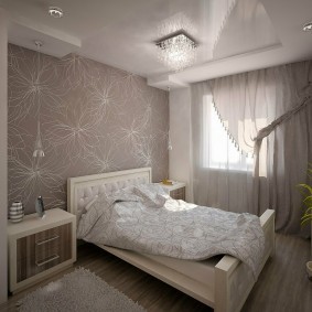 Дизайн спальной комнаты в светлых тонах