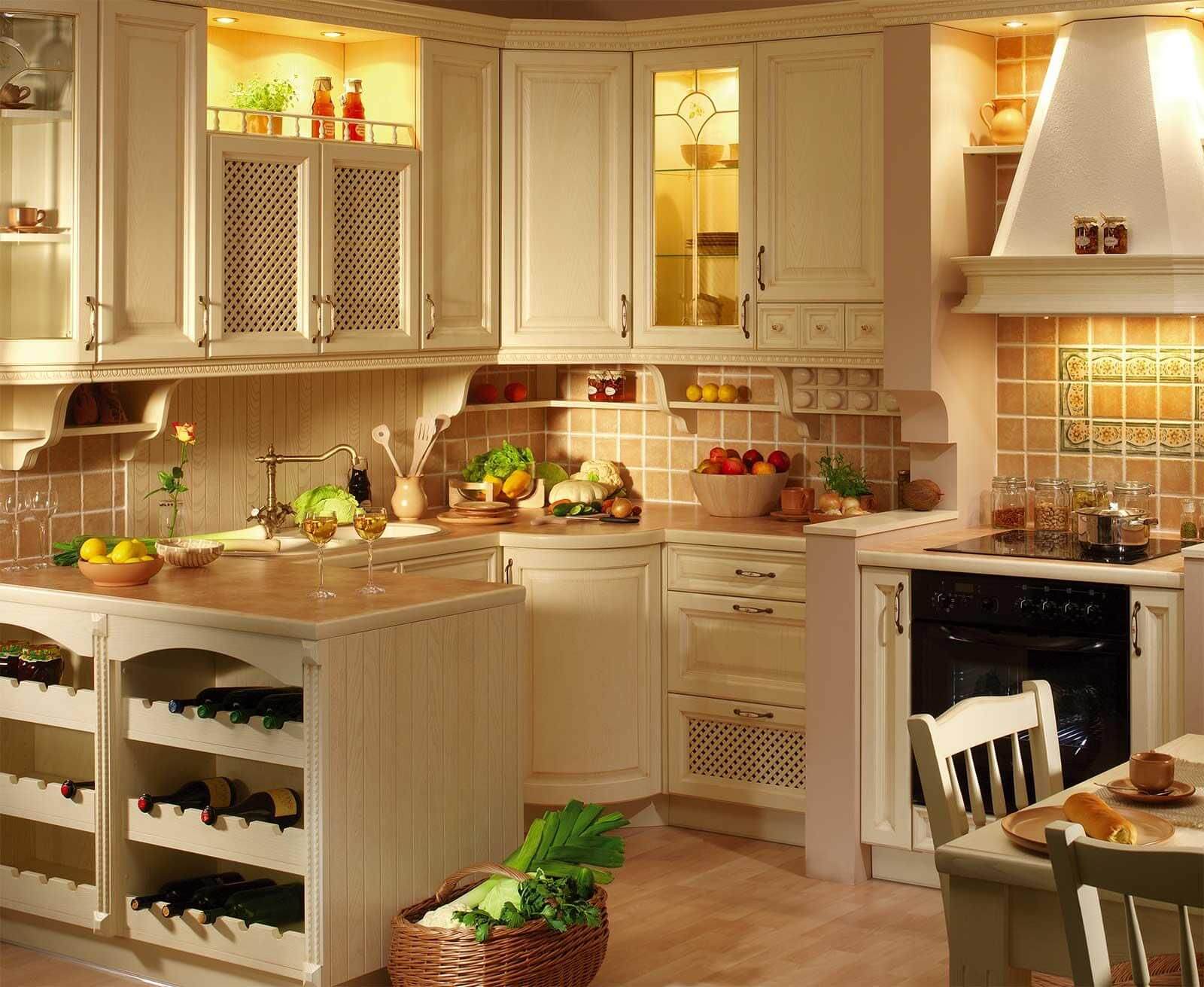  кухня: фотографии интерьера, как сделать маленькую кухню красивой